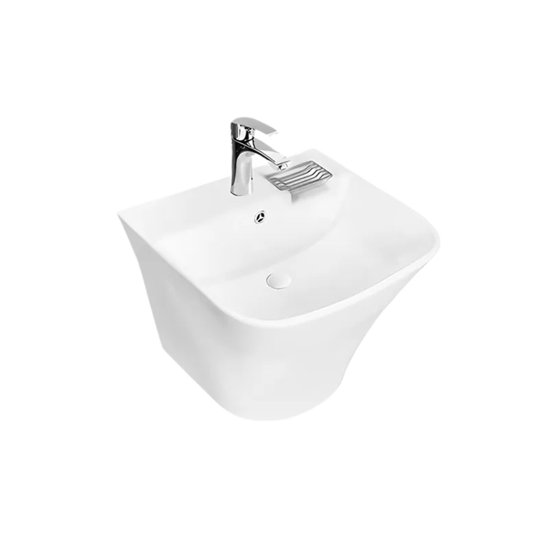 Bathroom Wall Mounted Sink Basin (Model T124004) — OTOL Sanitary Ware