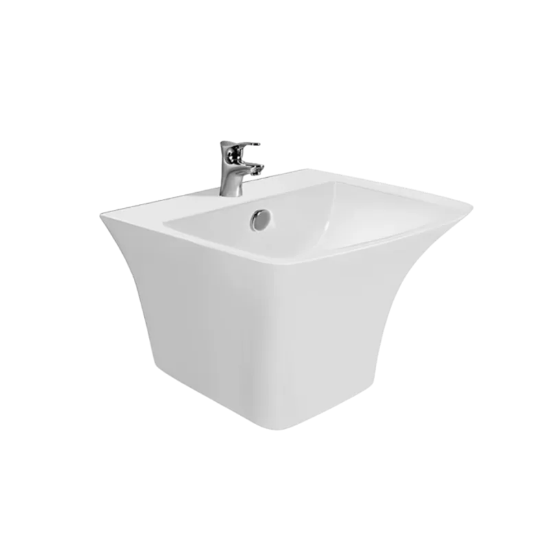 Bathroom Ceramic Wall Mounted Basins (Model T124005) — OTOL Sanitary Ware