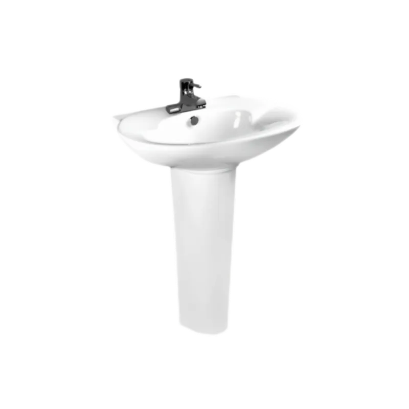 Two Piece Pedestal Basin (Model T125025) — OTOL Sanitary Ware
