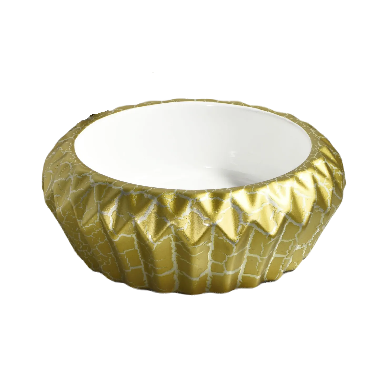 Round Ceramic Hand Wash Basin (Model T128008) — OTOL Sanitary Ware