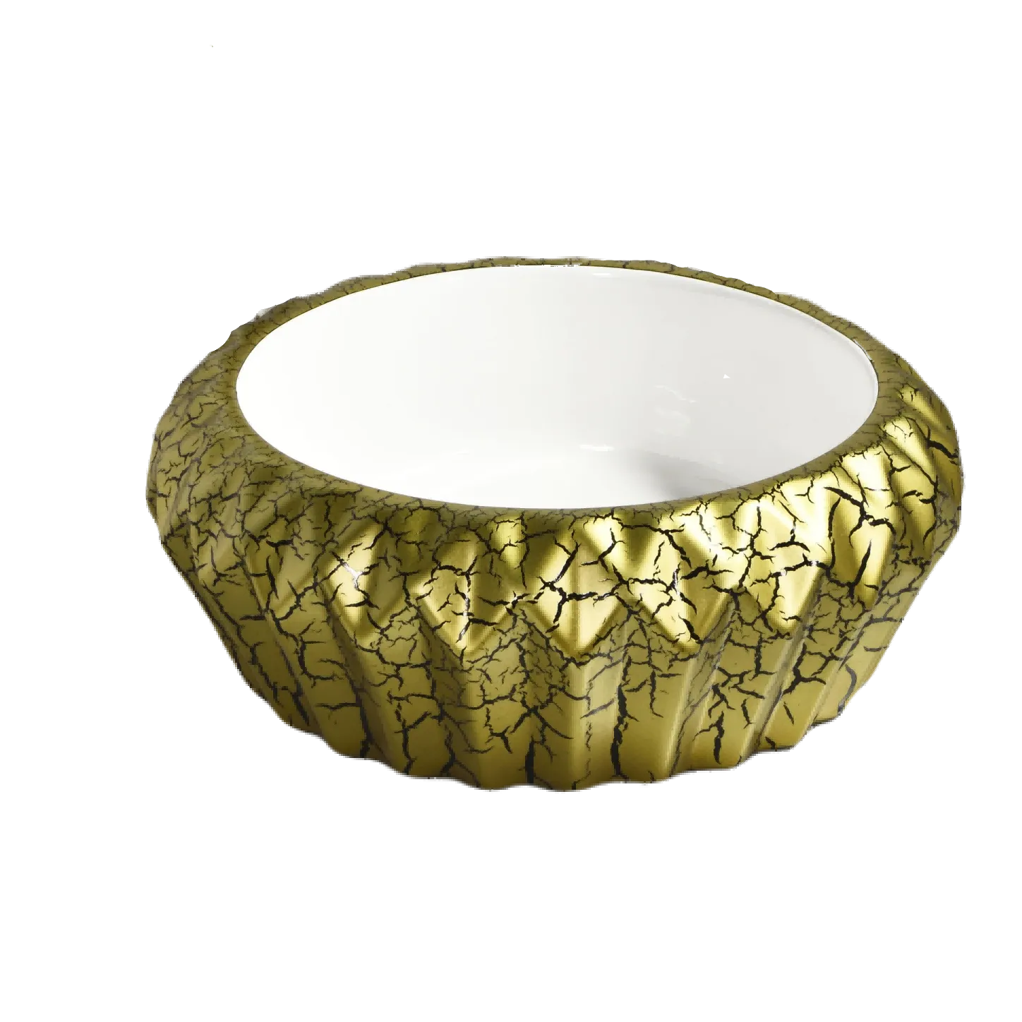 Round Above Counter Ceramic Basin (Model T128009) — OTOL Sanitary Ware
