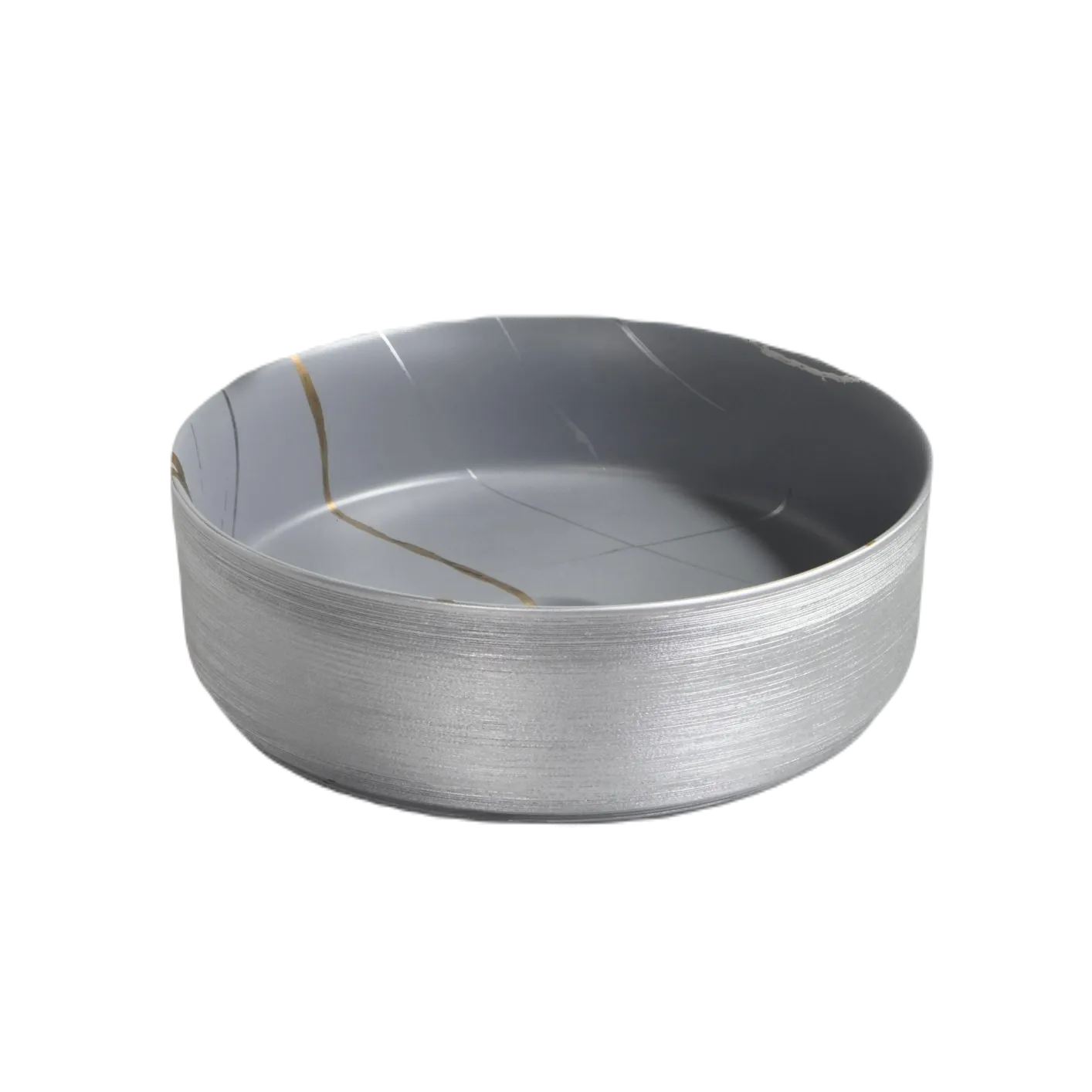 Round Above Counter Bathroom Basin (Model T128021) — OTOL Sanitary Ware