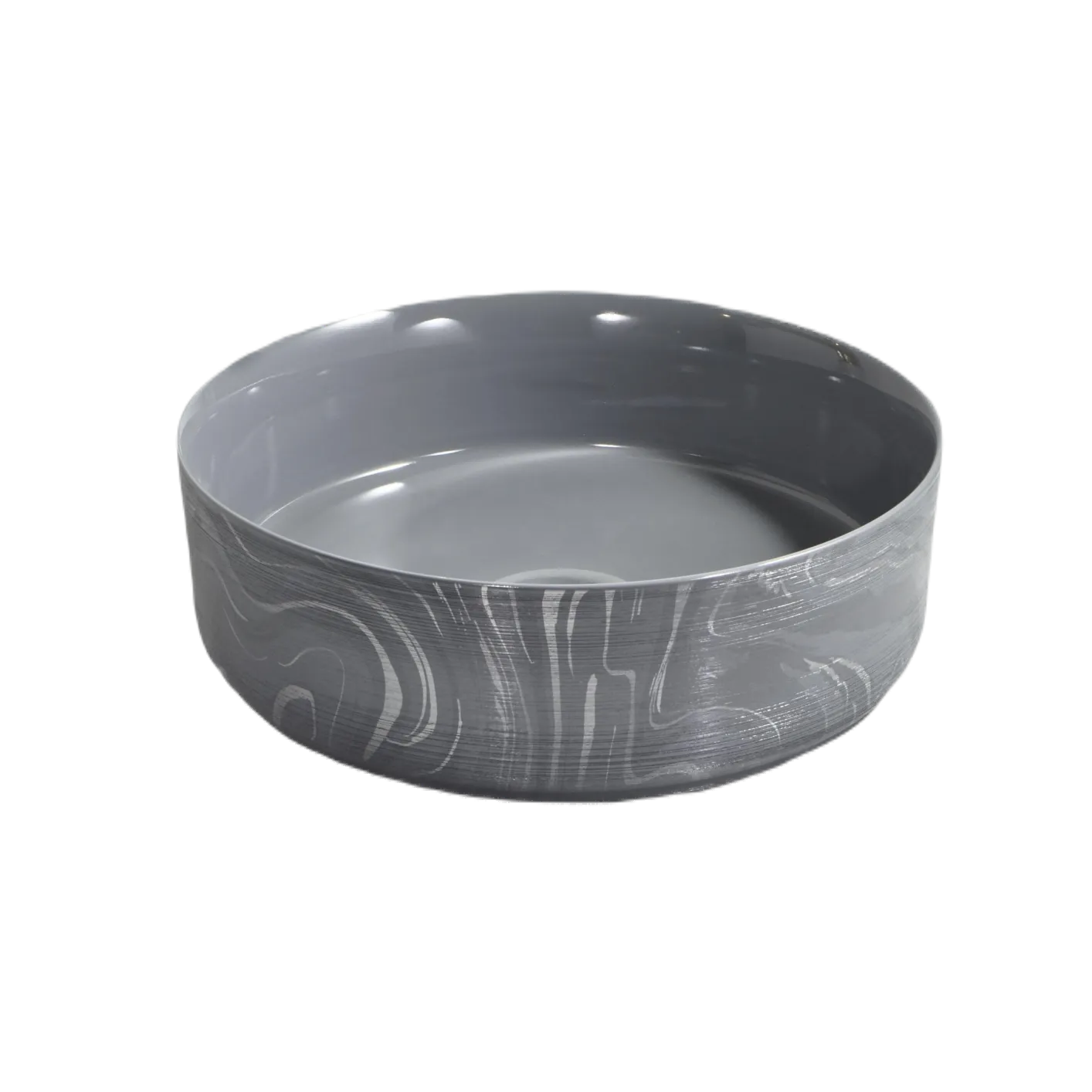 Round Easy Clean Ceramic Basin (Model T128023) — OTOL Sanitary Ware