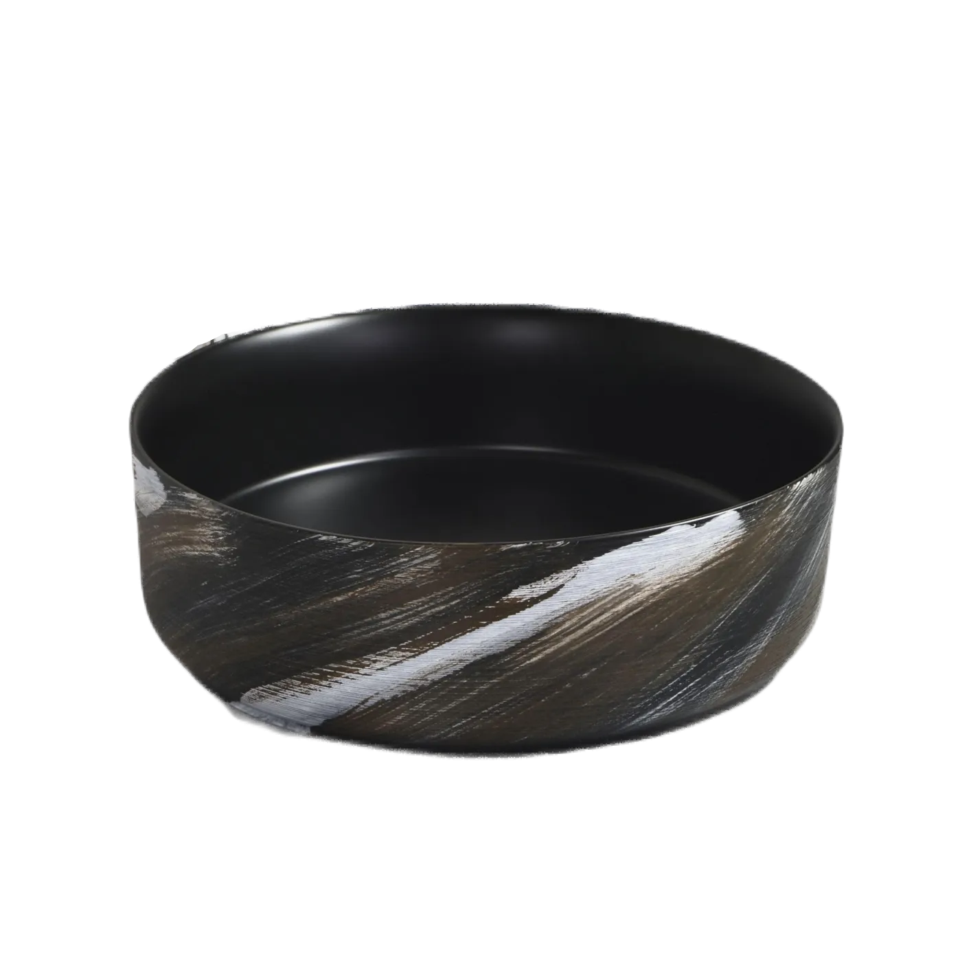 Round Hand Wash Above Counter Basin (Model T128031) — OTOL Sanitary Ware