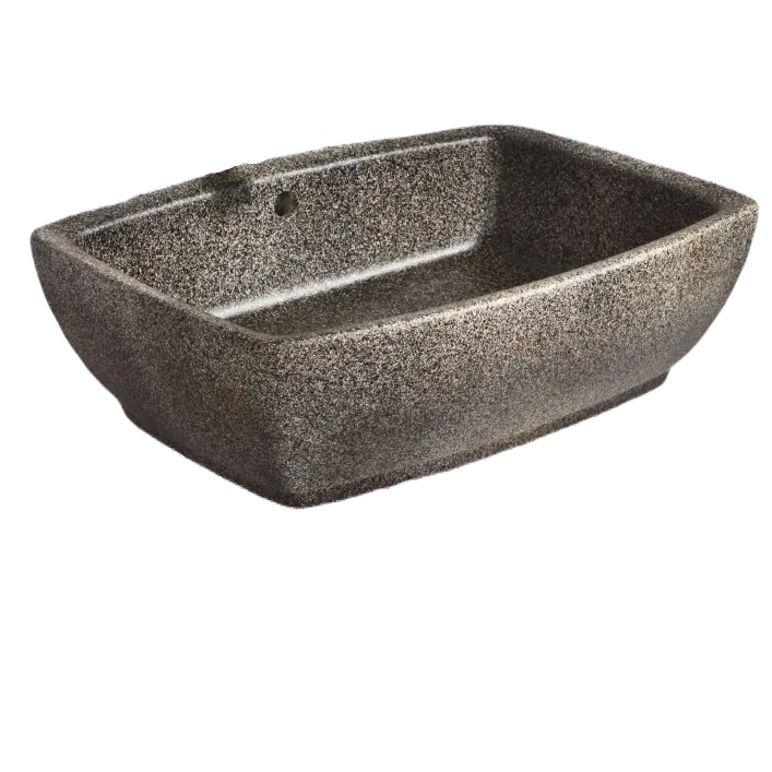 Square Ceramic Countertop Sink (Model T128037) — OTOL Sanitary Ware