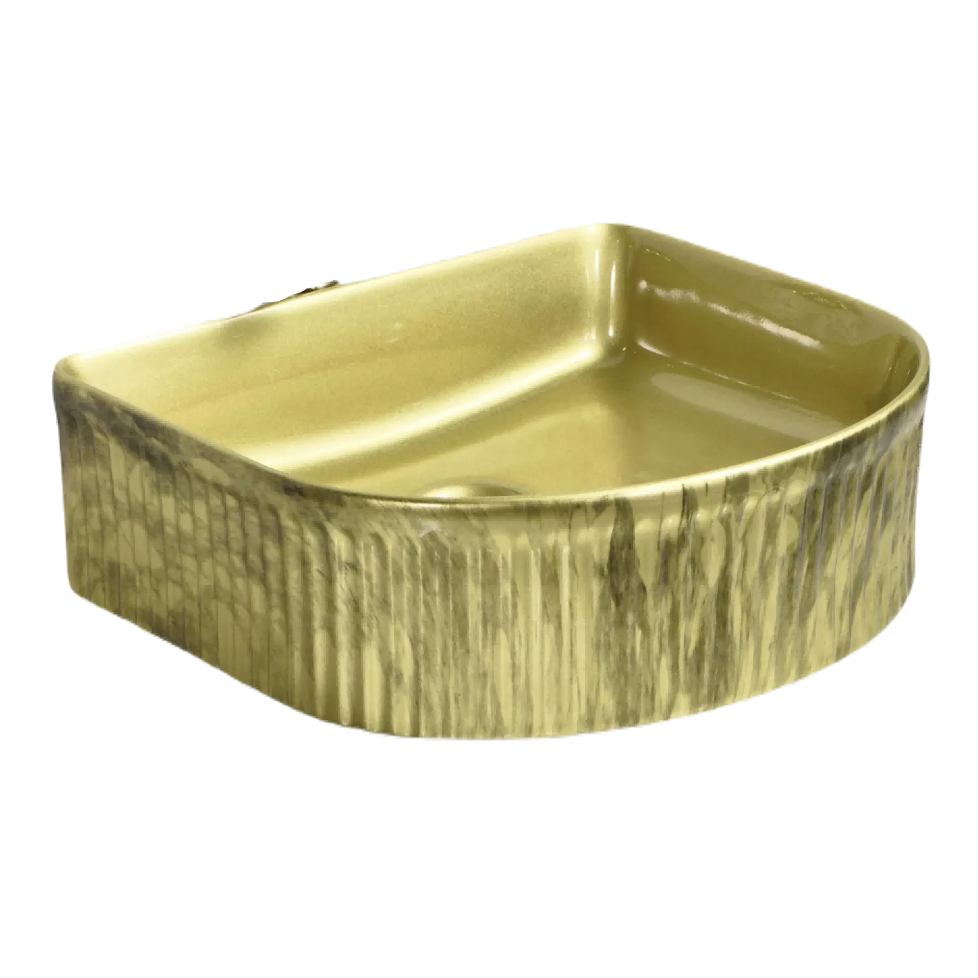 Square Porcelain Countertop Sink (Model T128044) — OTOL Sanitary Ware