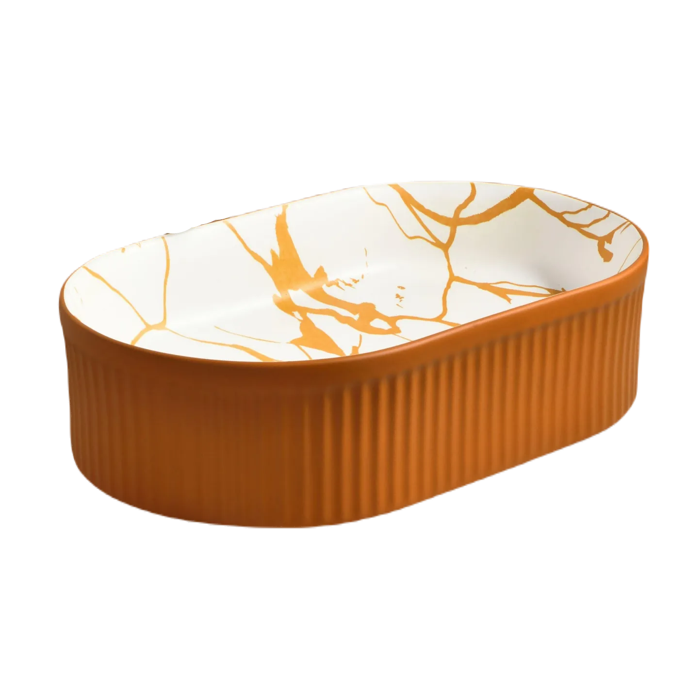 Oval Easy Clean Bathroom Sink (Model T128047) — OTOL Sanitary Ware