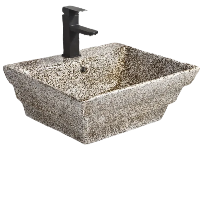 Square Countertop Hand Wash Sink (Model T128049) — OTOL Sanitary Ware