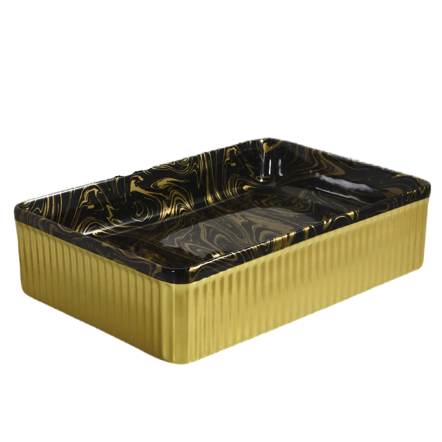 Square Easy Clean Countertop Basin