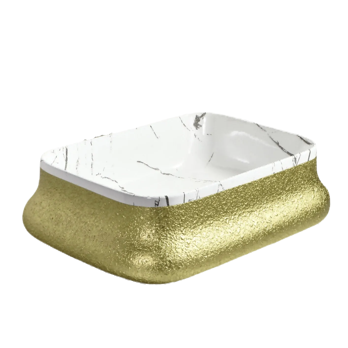 Square Ceramic Bathroom Basin