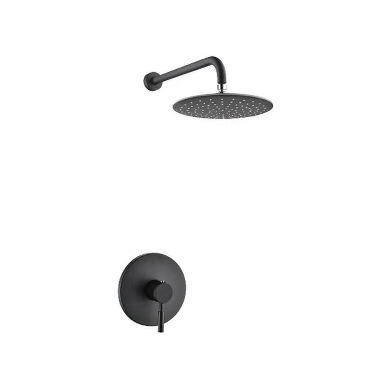 Bathroom Concealed Rainfall Shower Faucet Units (Model T214136) — OTOL Sanitary Ware