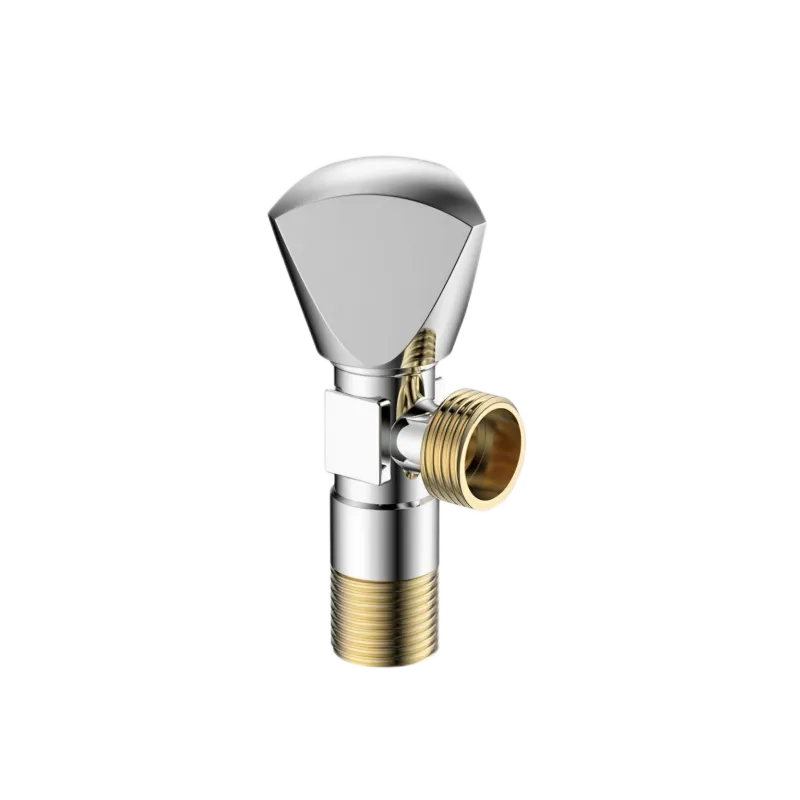 Bathroom Angle Water Shut Off Valve (Model T411010) — OTOL Sanitary Ware