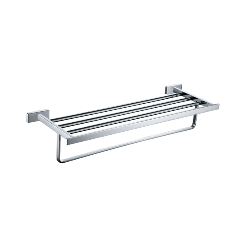 N3 Solid Brass Towel Shelf (Model N3) — OTOL Sanitary Ware