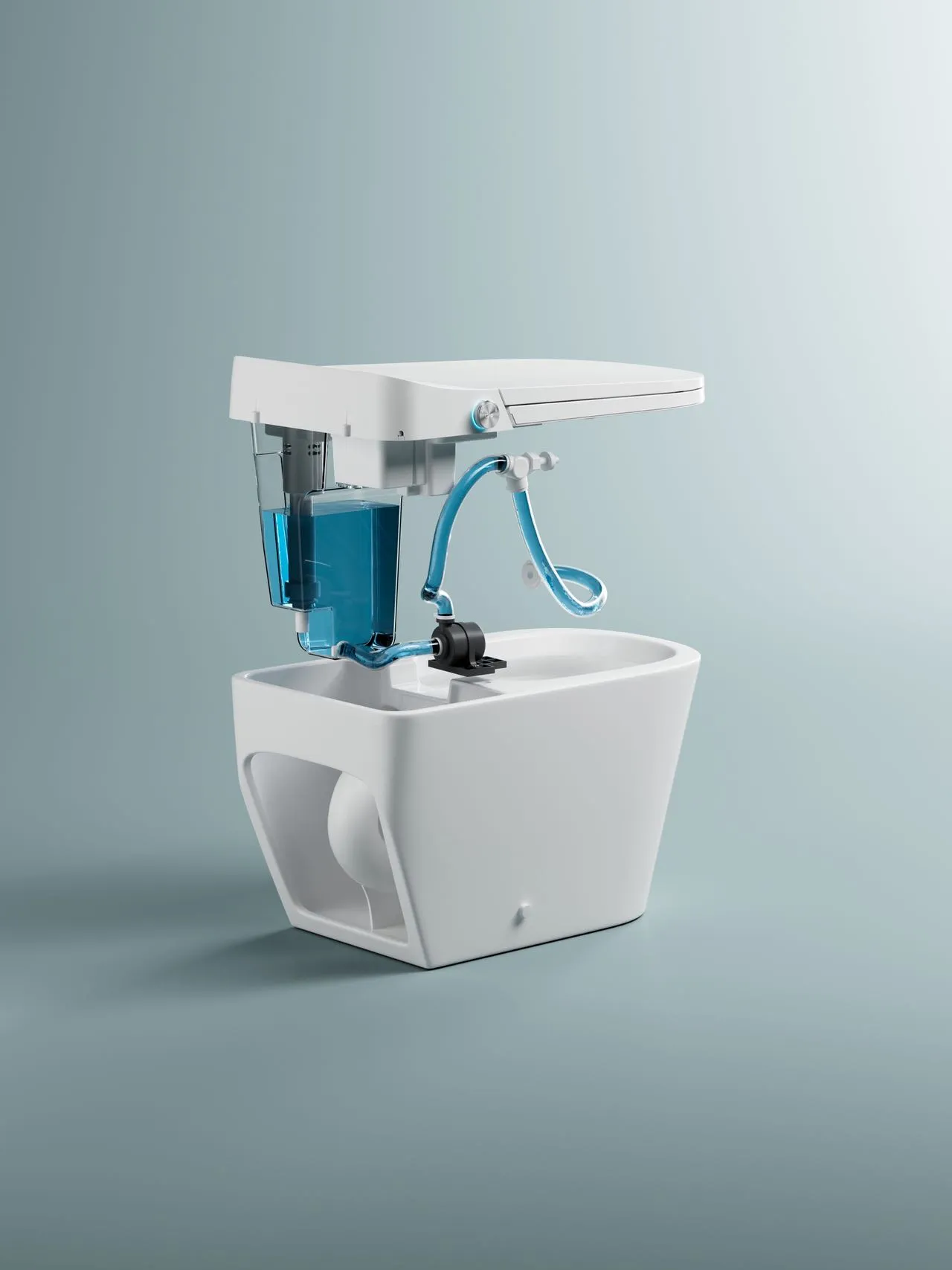 Modern One-Piece Smart Toilet (Model I6) — OTOL Sanitary Ware — view 6
