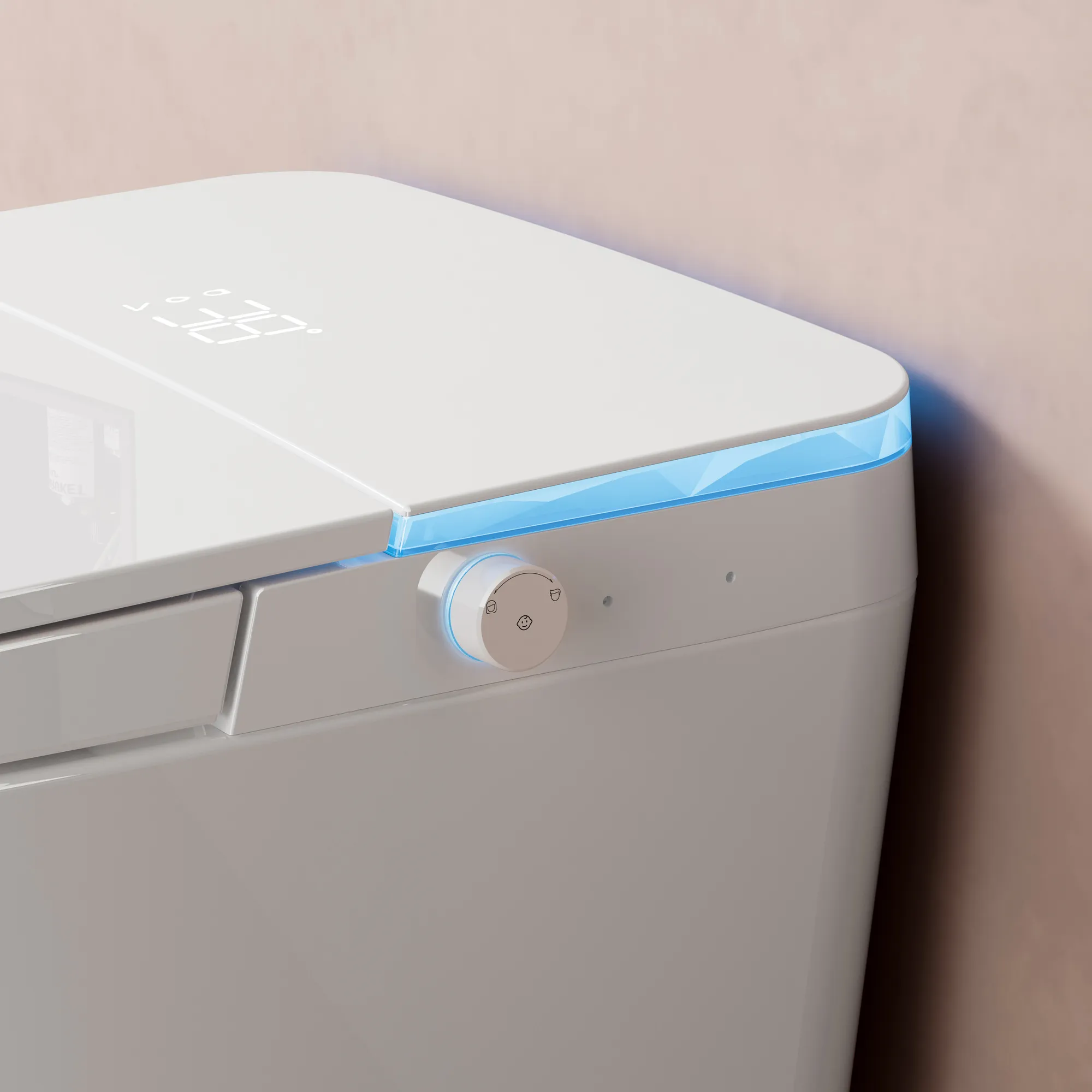 ADA Compliant Smart Toilet with Gentle Nightlight & Touchless Flush (Model V12) — OTOL Sanitary Ware — view 8