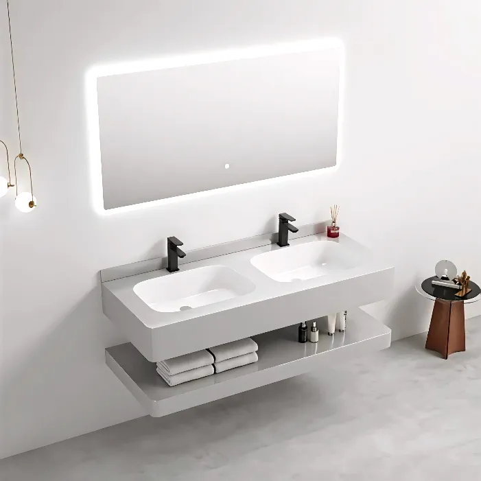 Rock Slate Bathroom Cabinet (Model T571012) — OTOL Sanitary Ware — view 2